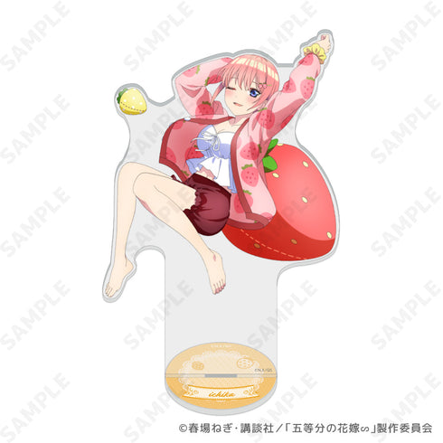 『五等分の花嫁∽』いちごルームウェア BIGアクリルスタンド 1 一花【202506再販】